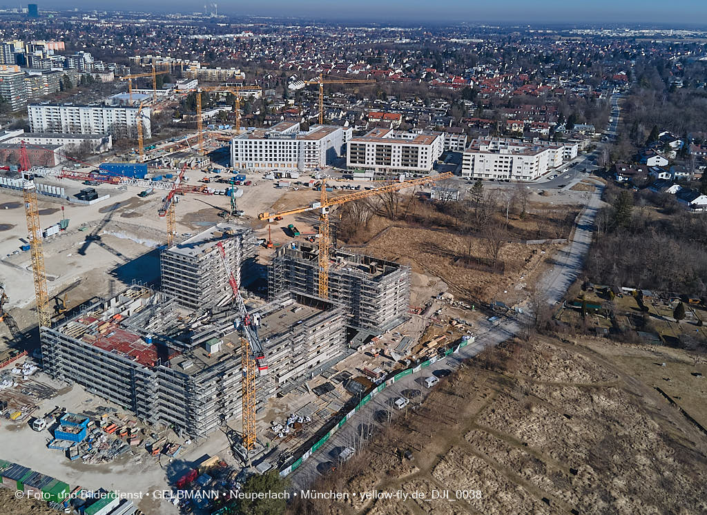 09.03.2022 - Baustelle PANDIONVERDE in Neuperlach 